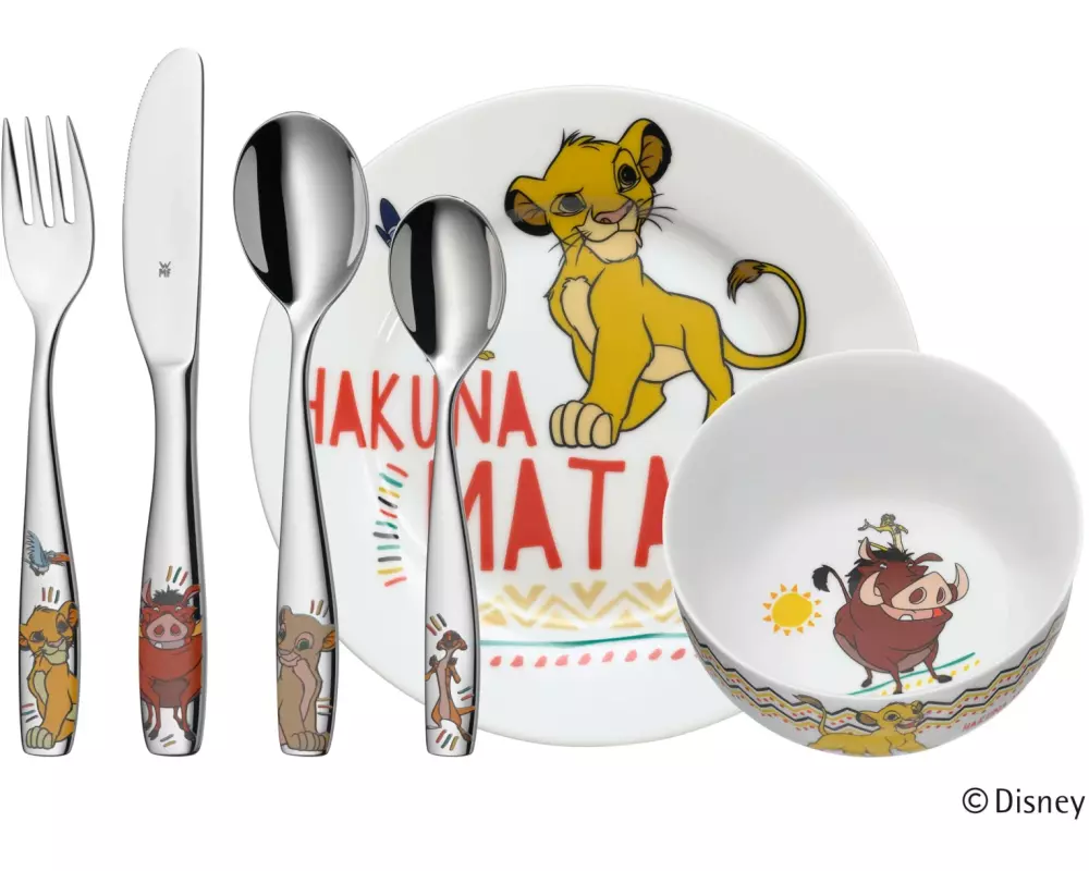 WMF Kindergeschirrset Disney Lion King 6-teilig