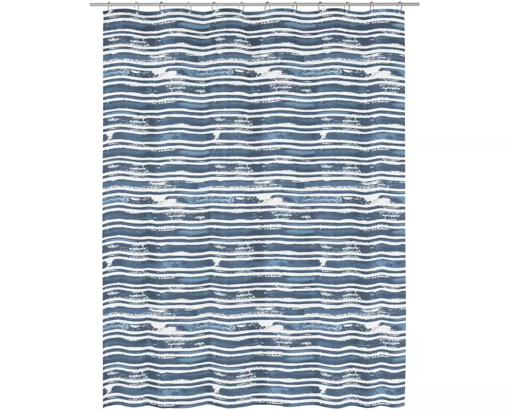 Kleine Wolke Duschvorhang Raia 180 x 200 cm, Navy Blue