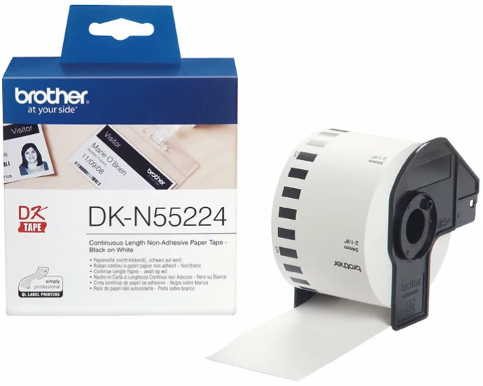 Brother Etikettenrolle DK-N55224 Thermo Direct 54 mm x 30.48 m