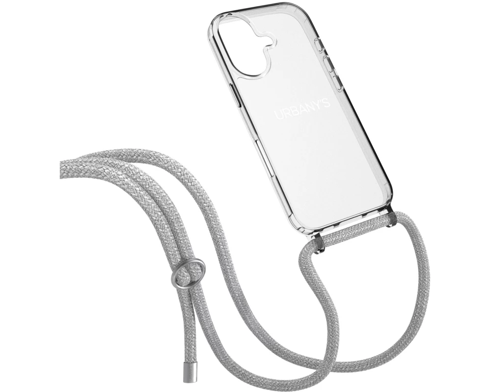 Urbany's Necklace Case CLOUDY SKY iPhone 17 Silber Ring