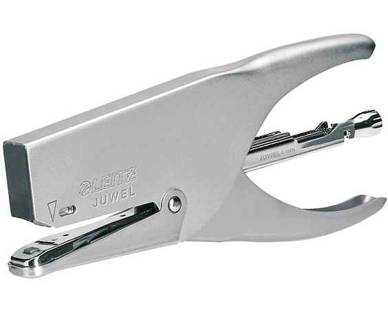 LEITZ Flachheftzange Juwel 3000 55580082 metall 30 Blatt