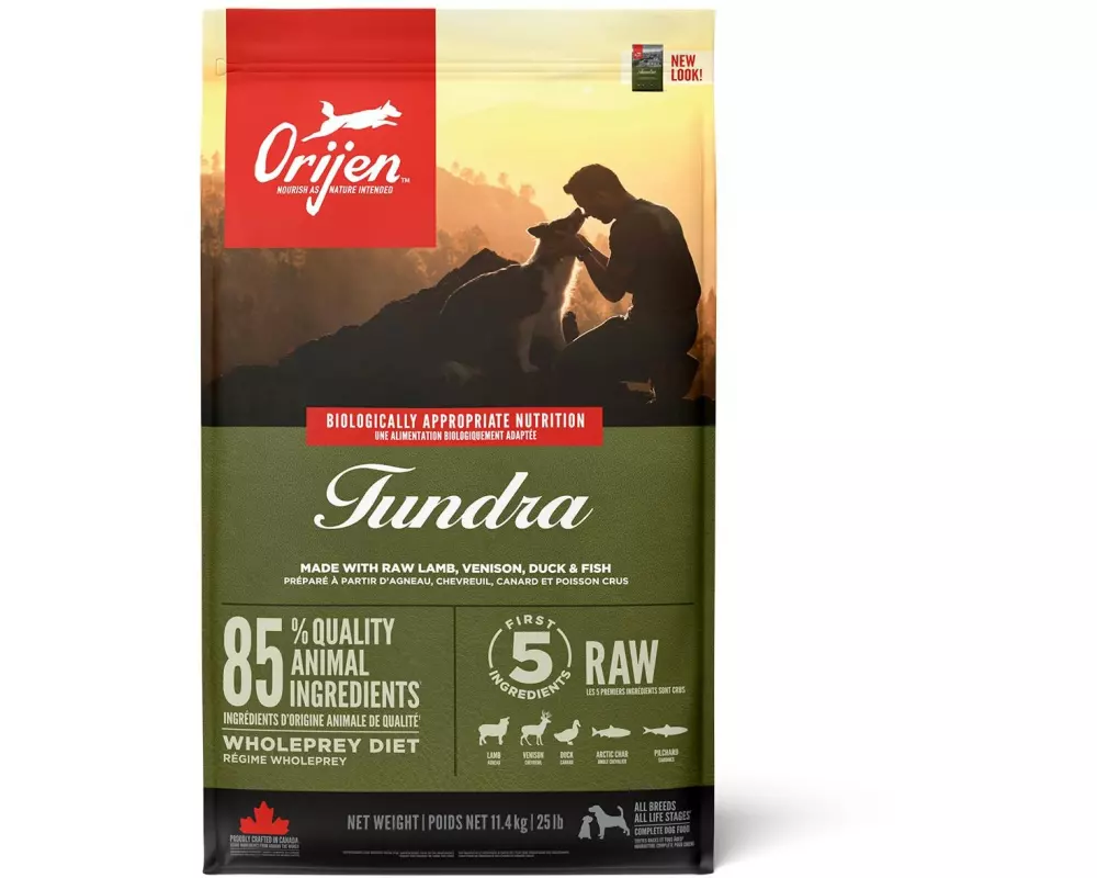 Orijen Trockenfutter Dog Tundra mit Ziege, 11.4 kg