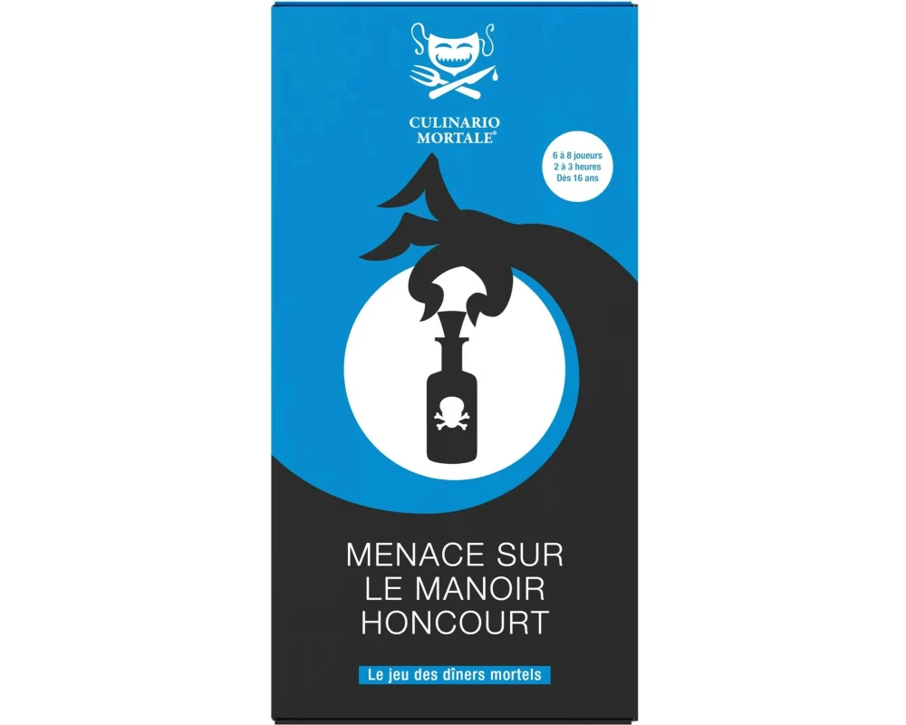 Culinario Mortale Partyspiel Menace sur le manoir Honcourt