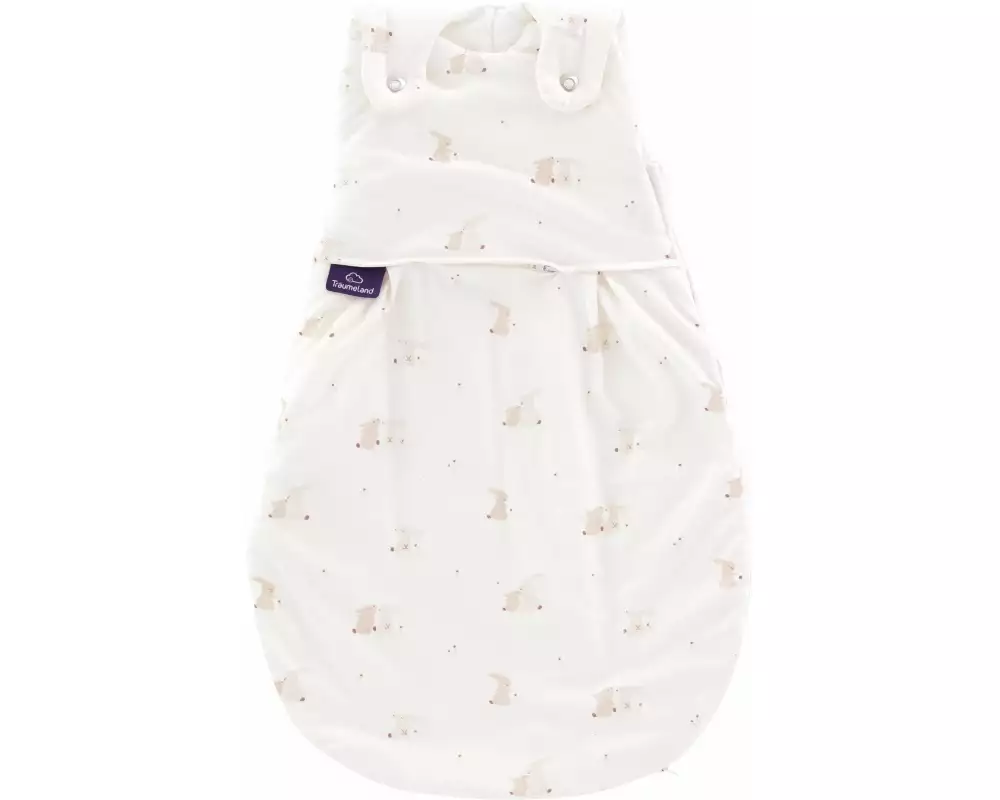Träumeland Baby-Ganzjahresschlafsack Hophop Bunny Grösse 80/86