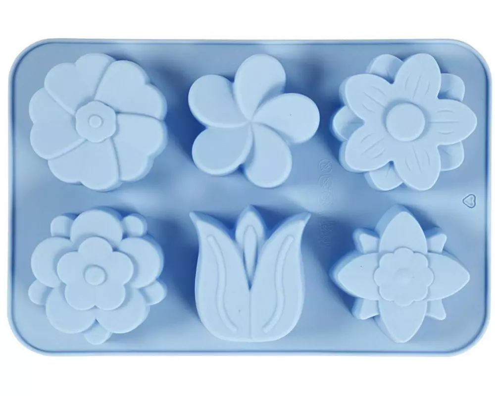 Creativ Company Giessform Silikon Blumen