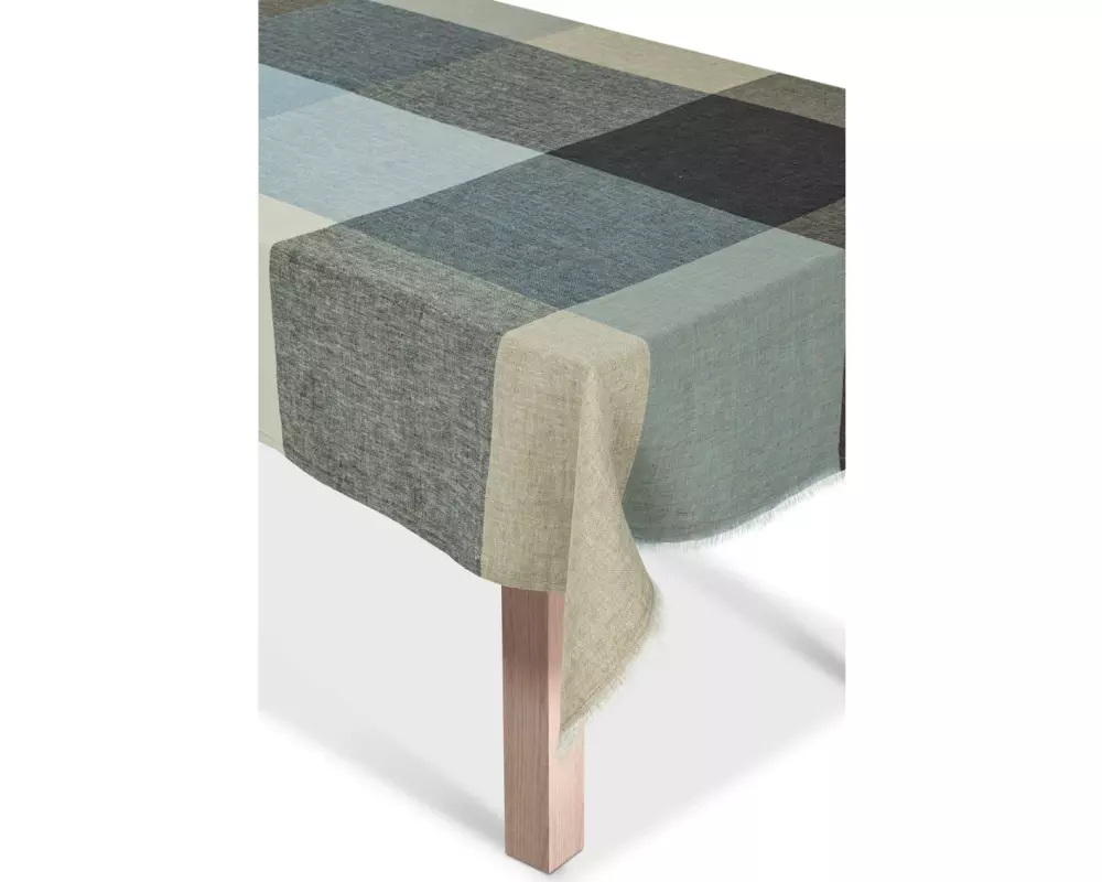 Markslöjd Tischdecke Torun 150 cm x 350 m, Mehrfarbig kariert