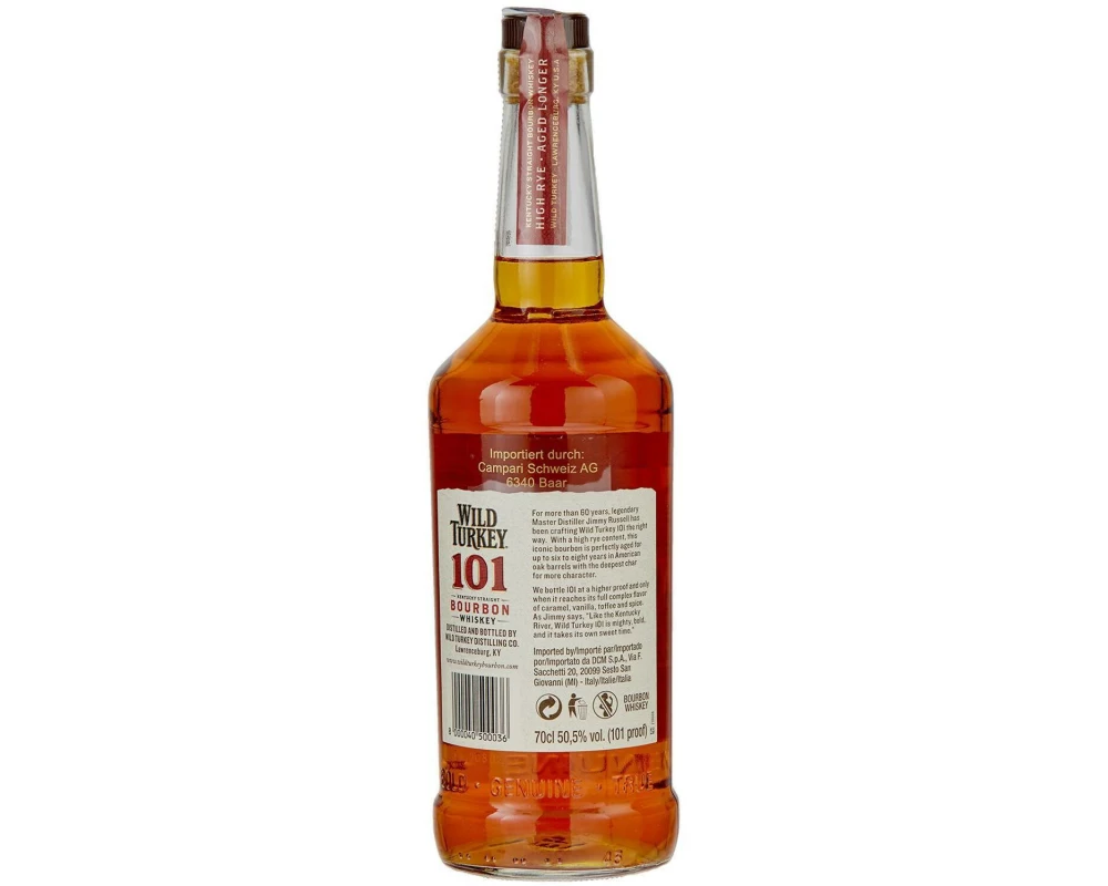 Wild Turkey Bourbon Whiskey 0.7 l