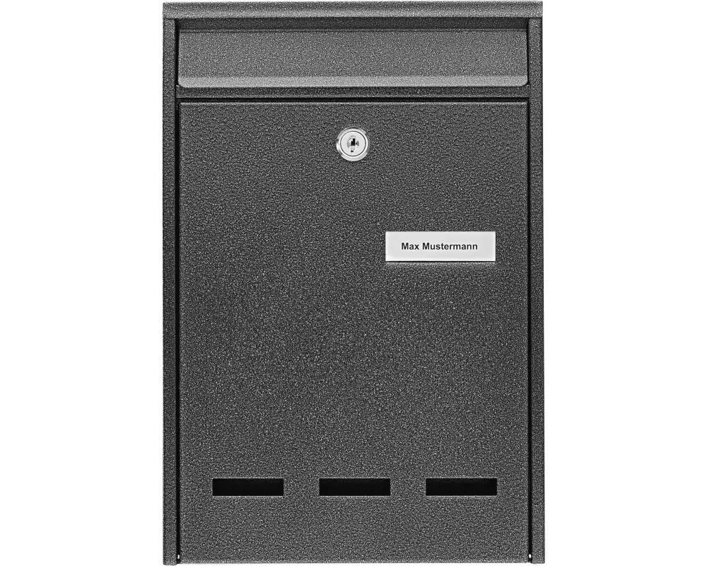 Burgwächter Briefkasten POCKET 5871 E Schwarz