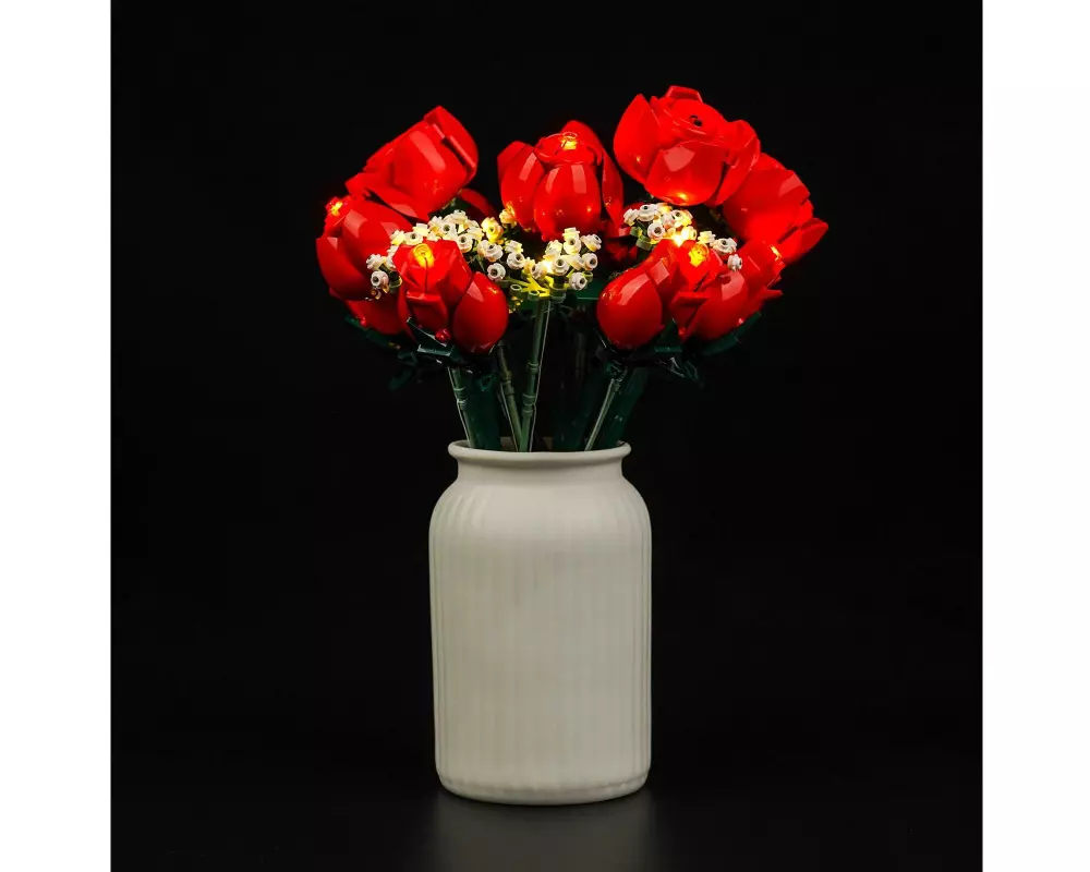 BrickBling LED-Licht-Set für LEGO Rosenstrauss (10328)