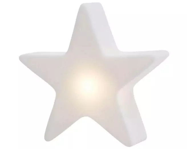 8 Seasons Design Motivlicht Shining Star Micro XS, Weiss