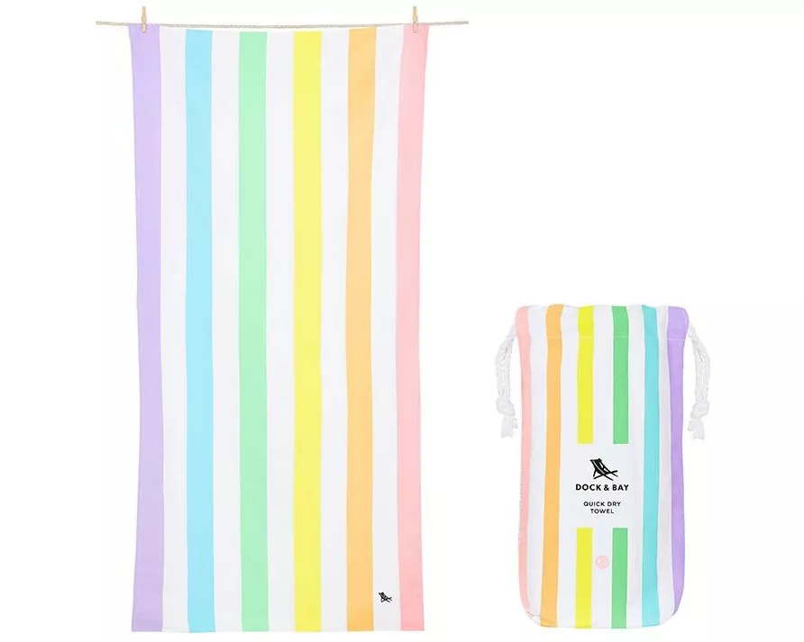 Dock & Bay Strandtuch Cabana XL, Unicorn Waves