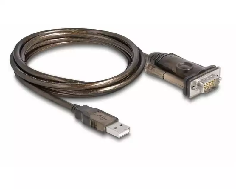 Delock Serial-Adapter 62646 USB Typ-A zu RS-232 mit Schrauben