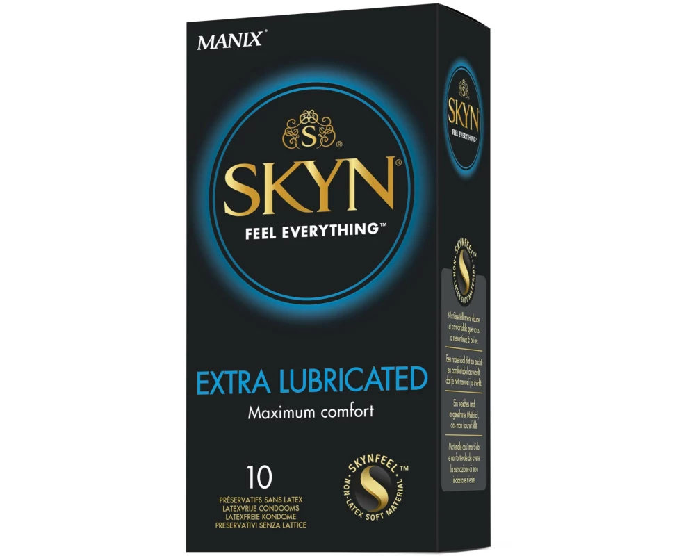 Manix Kondome Skyn Extra Lubricated latexfrei 10 Stück