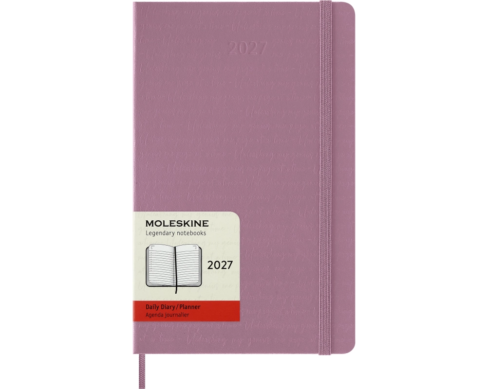 MOLESKINE Agenda Classic Large 2027 8056999279158 1T/1S pink HC 13x21cm