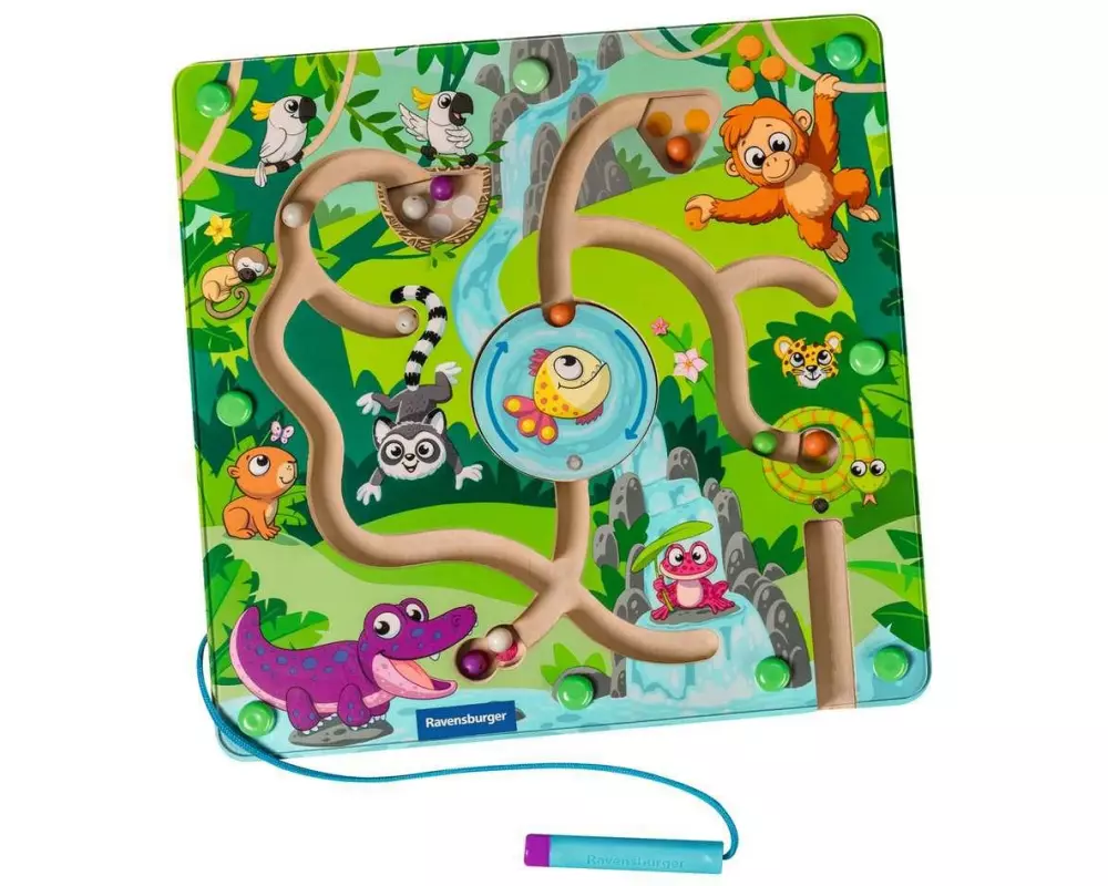 play+ Magnetlabyrinth Dschungel