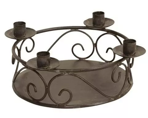 Opiflor Adventskerzen Halter Braun