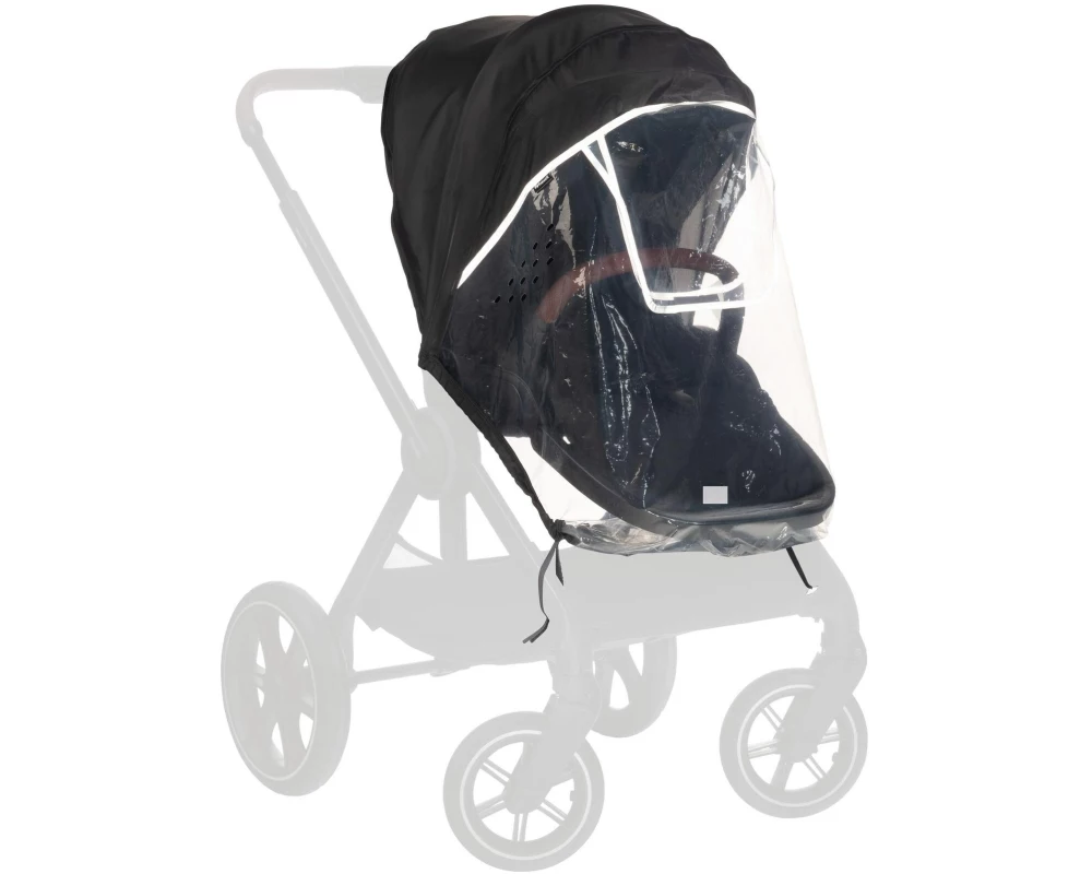 Hauck Regenschutz Pushchair Seat Raincover Schwarz