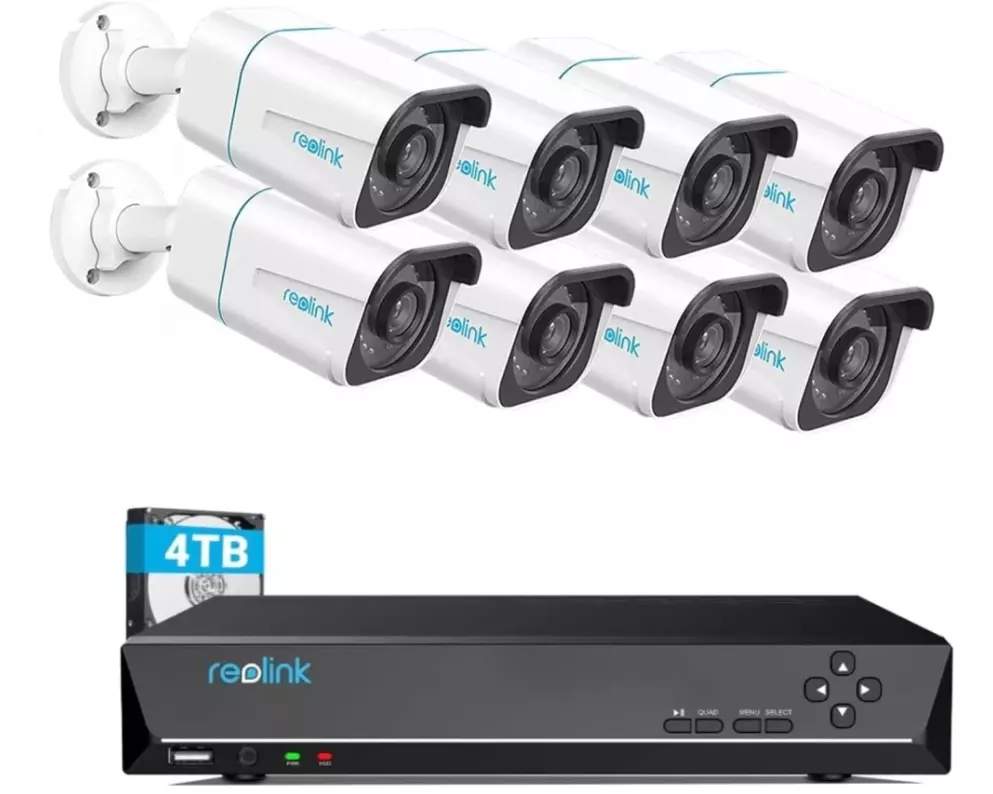 Reolink Überwachungsset RLK16-800B8-4T inkl. 4 TB HDD