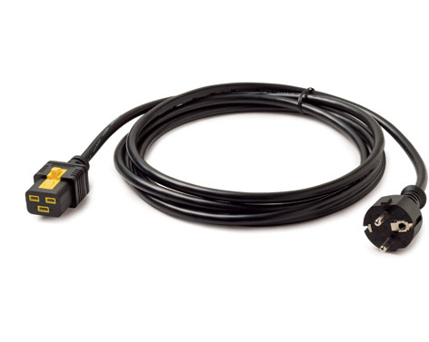 APC Kabel C19-CEE/7/Schuko 3,0m 16A