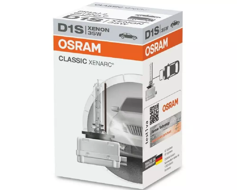OSRAM XENARC Classic D1S 35W PK32d-2 4000K PKW