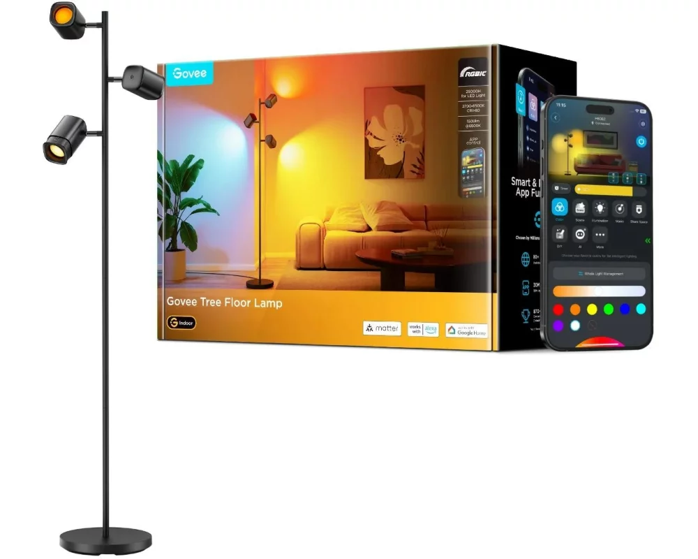 Govee Stehlampe Baum