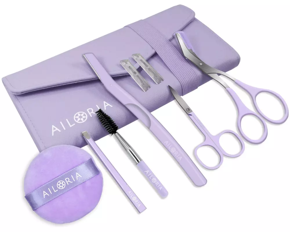 Ailoria Augenbrauen- und Gesichtspflege-Set Visagique Dreamy Lilac