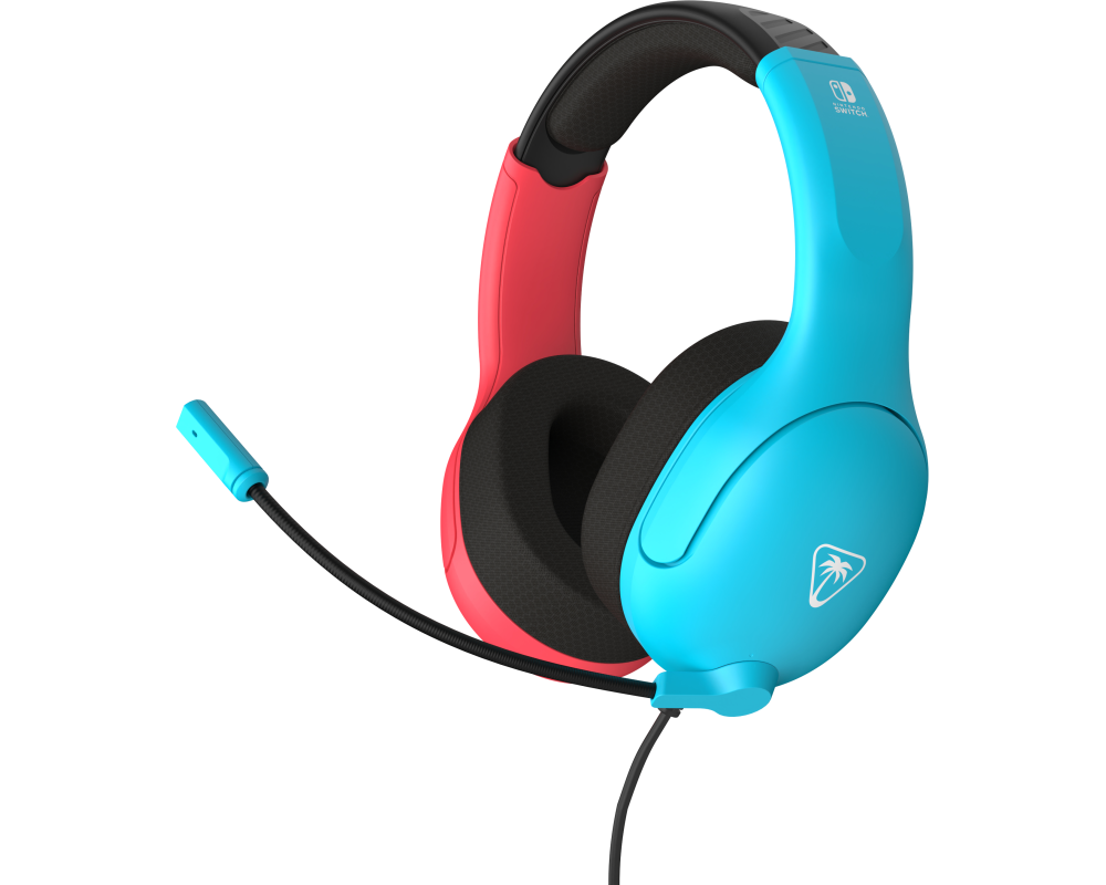 TURTLE BEACH Airlite Fit Headset TBS-8002-25 Wired ,Neon Blue,Red,NSW