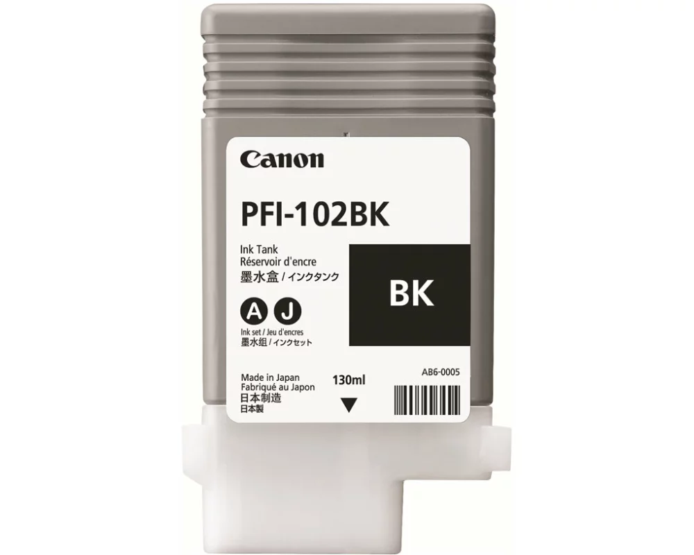 Canon Tinte PFI-102BK / 0895B001 Black