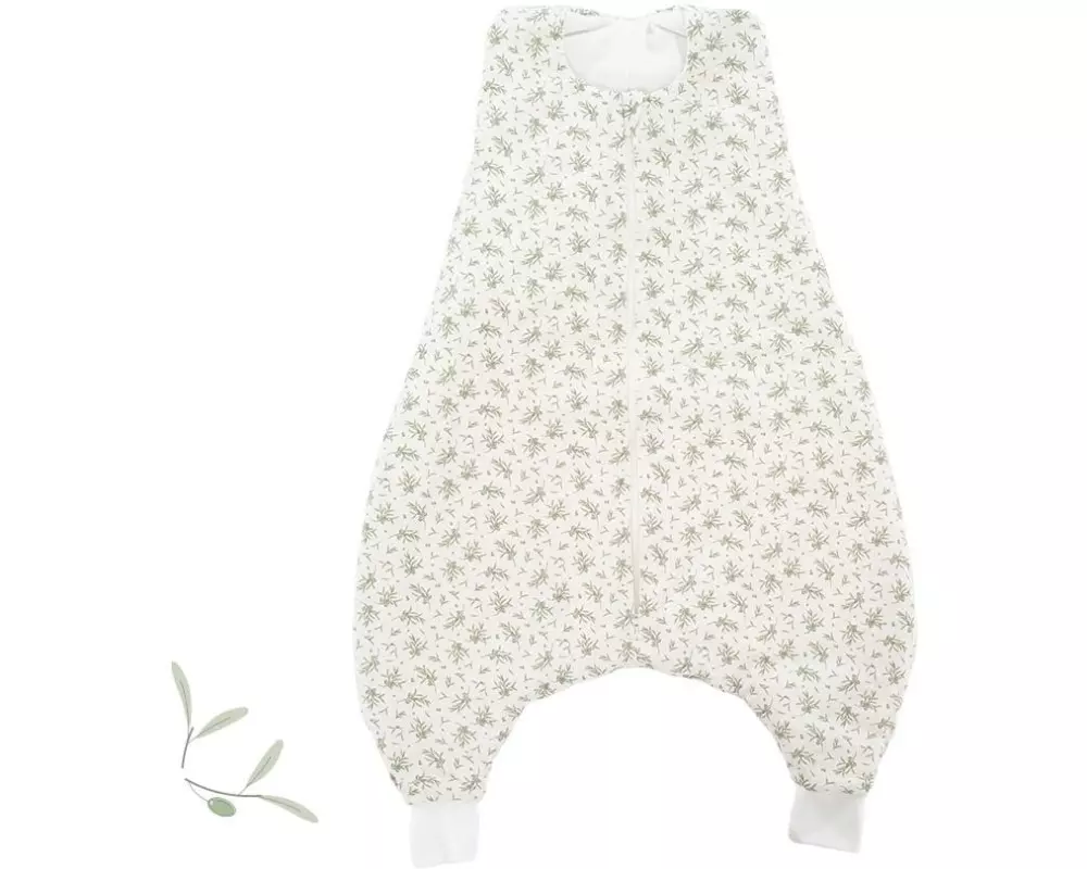 Träumeland Sommerschlafanzug TO GO Baumwoll-Jersey Olive Gr. 110