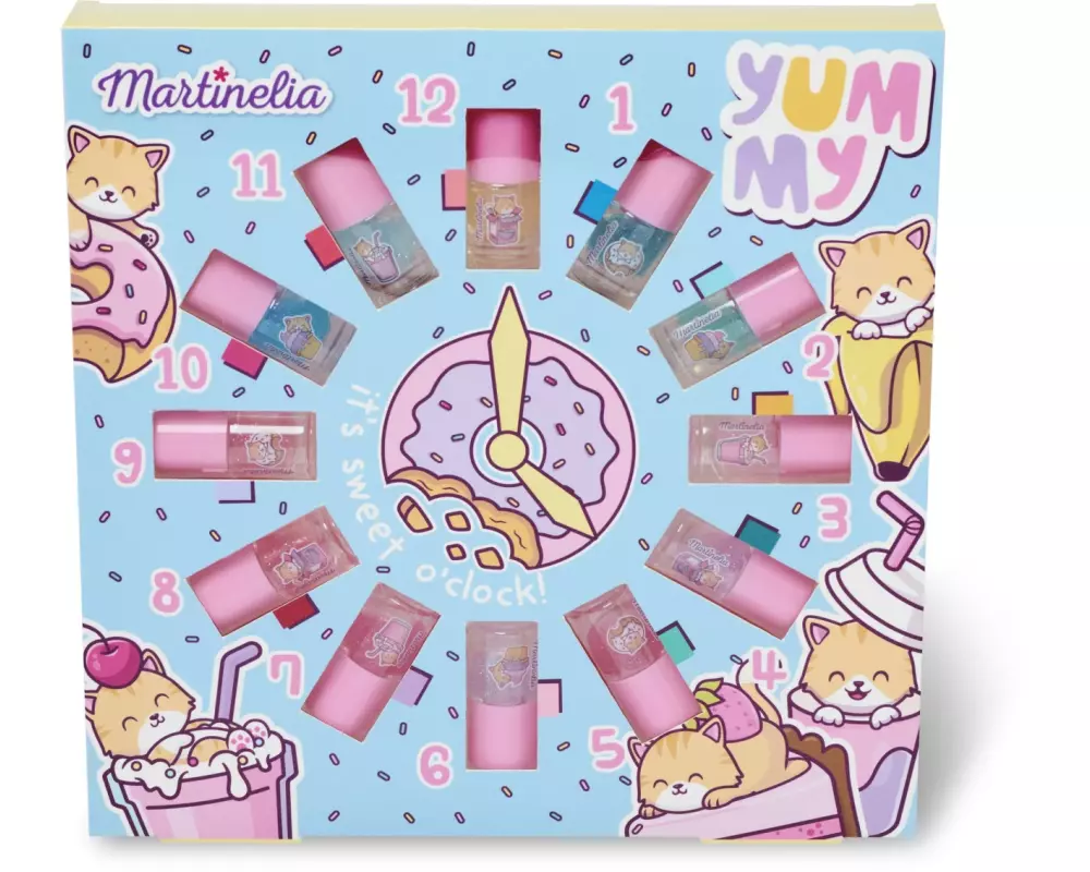 Martinelia Beauty Yummy: Clock Nail Polish Set