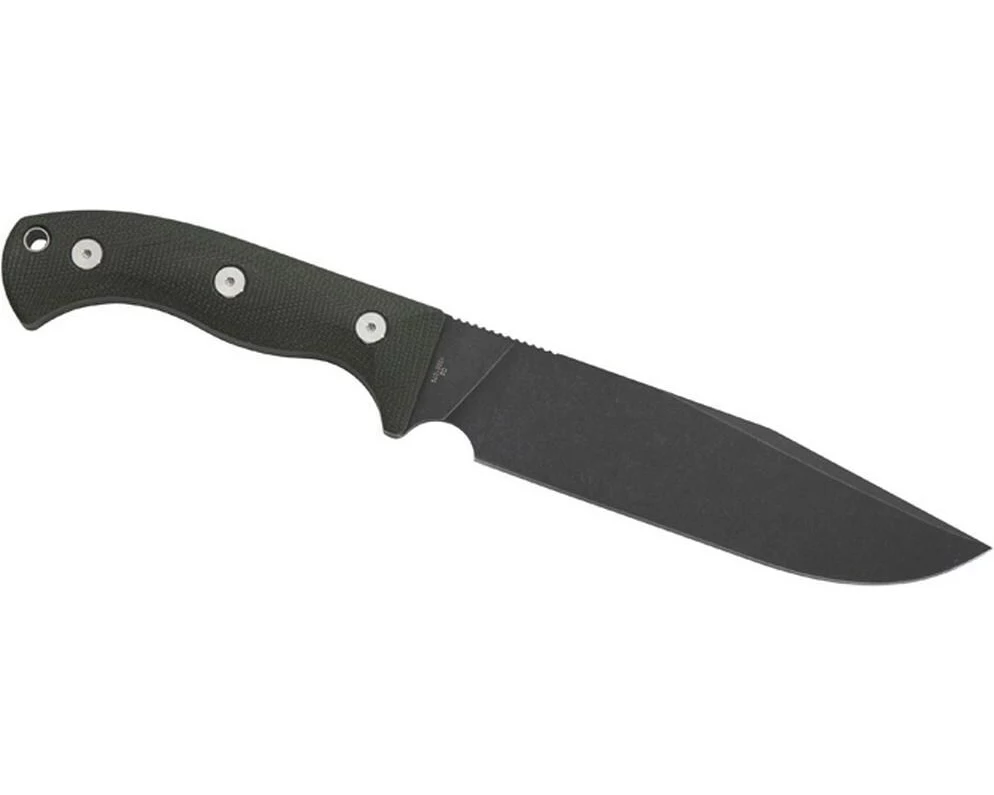 Herbertz Camp- und Outdoormesser D2 grün Micarta