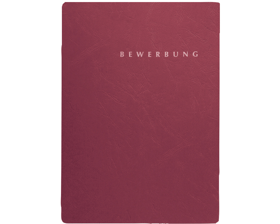 PAGNA Bewerbungsmappe Select 22002-01 rot 3-teilig