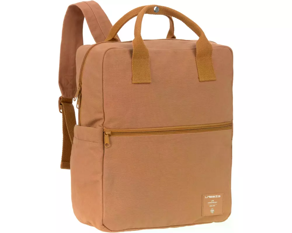 Lässig Wickelrucksack Me Square Caramel