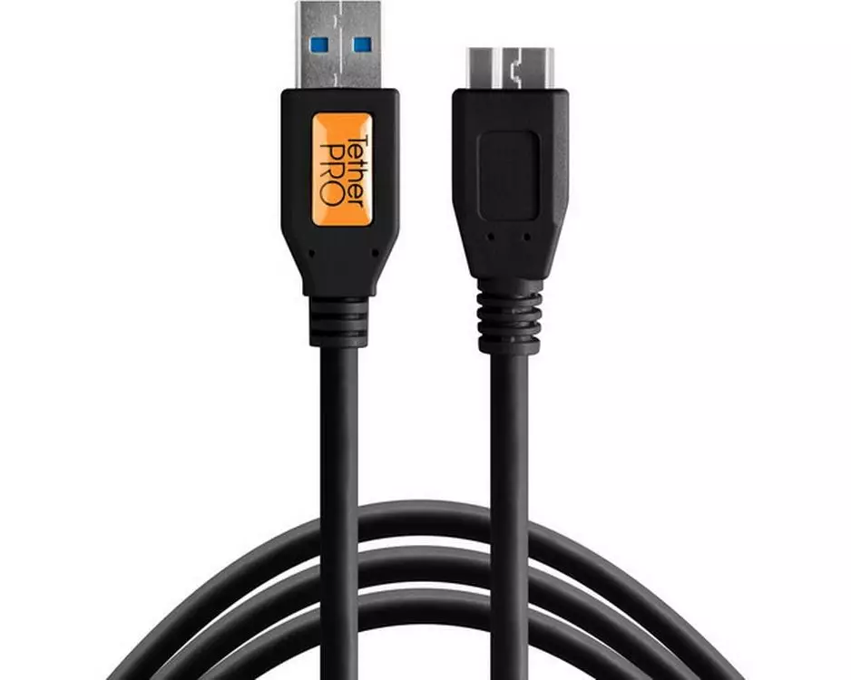 Tether Tools Kabel TetherPro USB 3.0 zu Micro-B, 1.8 m Schwarz