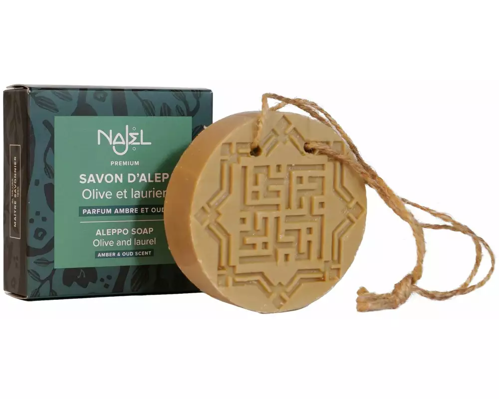 NAJEL Aleppo Seife Ambre und Oud 150 g