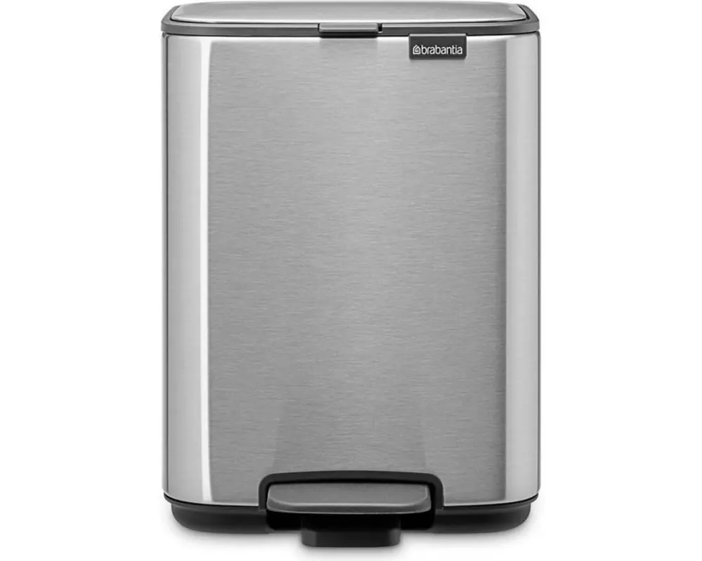Brabantia Kosmetikeimer Bo 4 l, Silber matt