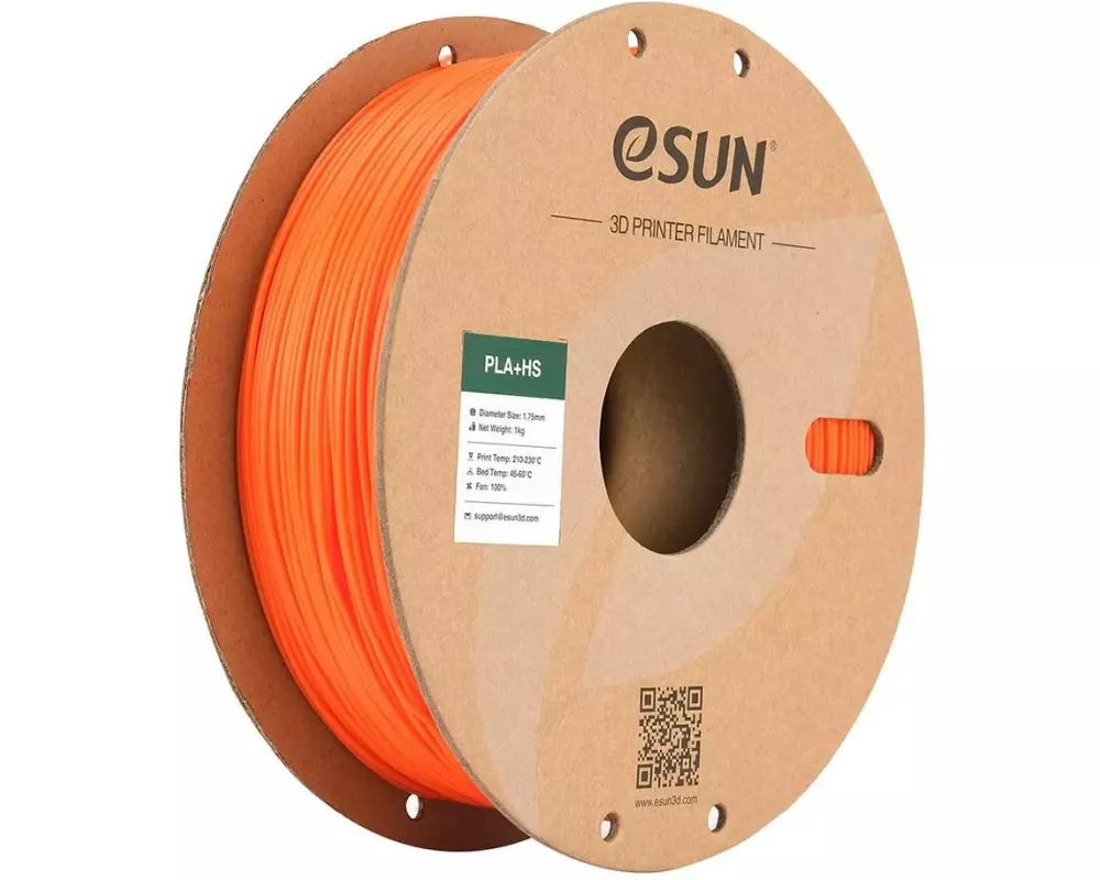 eSun Filament PLA+ HS Orange 1.75 mm 1 kg