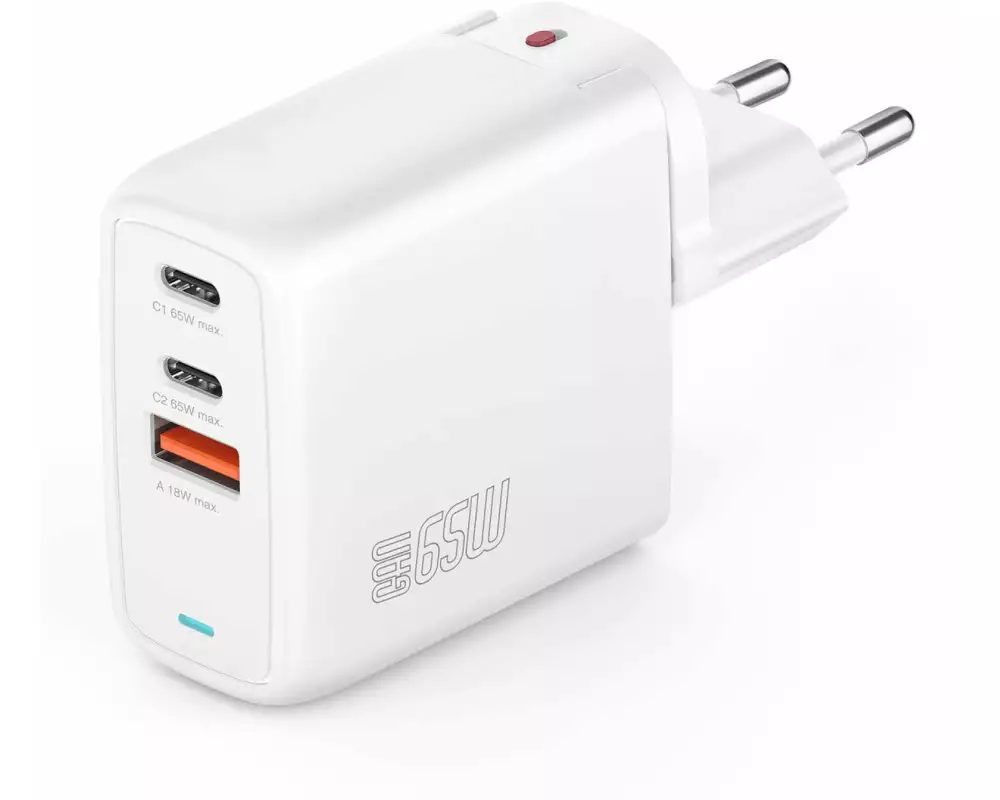 4smarts USB-Wandladegerät Flex 65 W