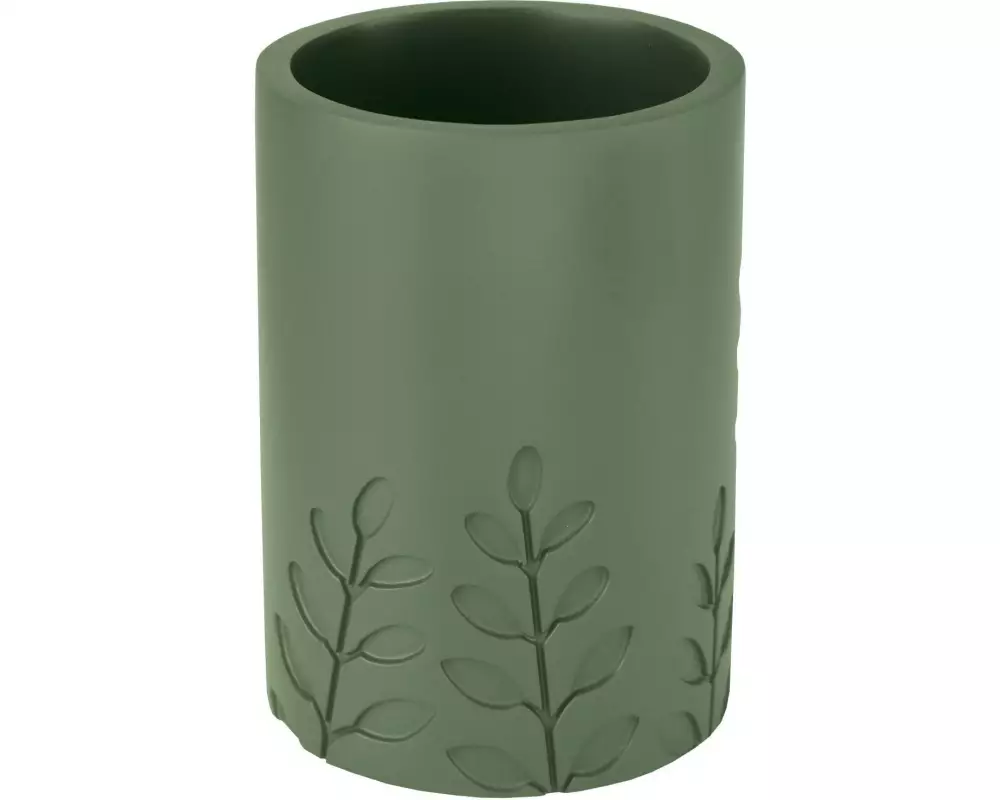 Kleine Wolke Zahnputzbecher Brace Olivgrün