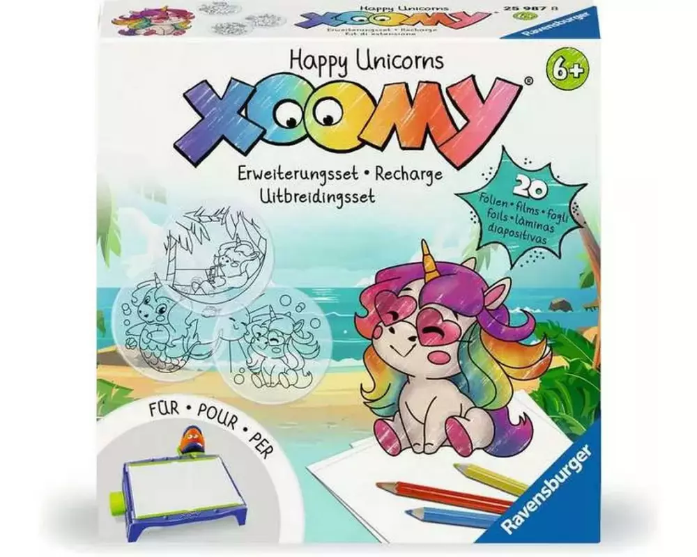 Ravensburger XOOMY Recharge Happy Unicorn