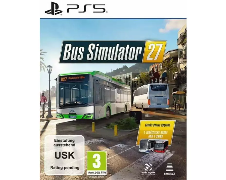 Astragon Bus Simulator 27 (inkl. Deluxe Upgrade) [PS5] (D) (Box)