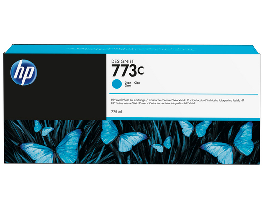 HP Tintenpatrone 773C cyan C1Q42A DesignJet Z6600 775ml