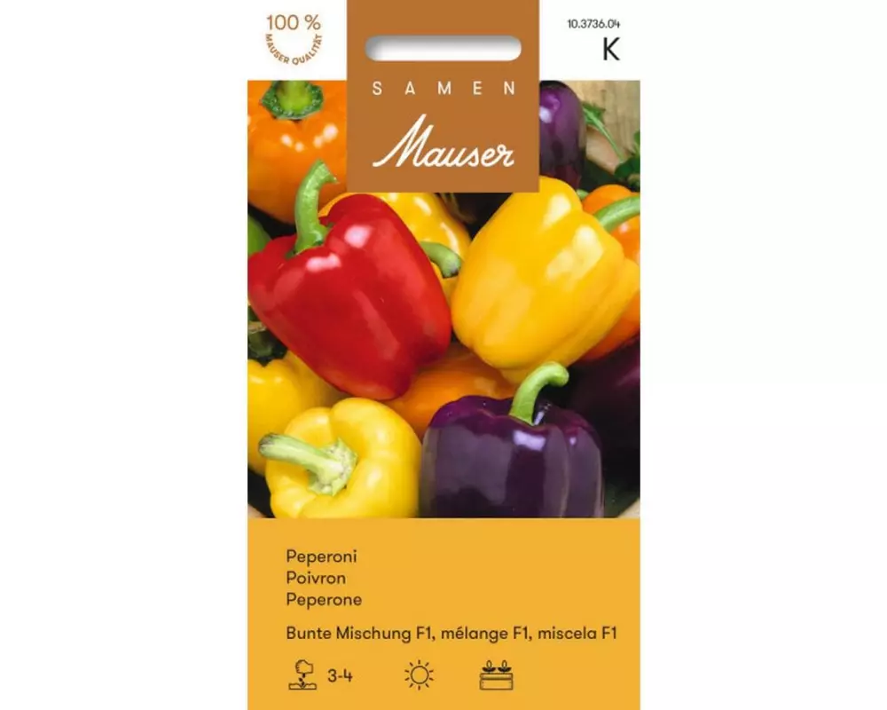 Samen Mauser Samen Peperoni Bunte Mischung Gemüsesamen Bunte Mischung F1