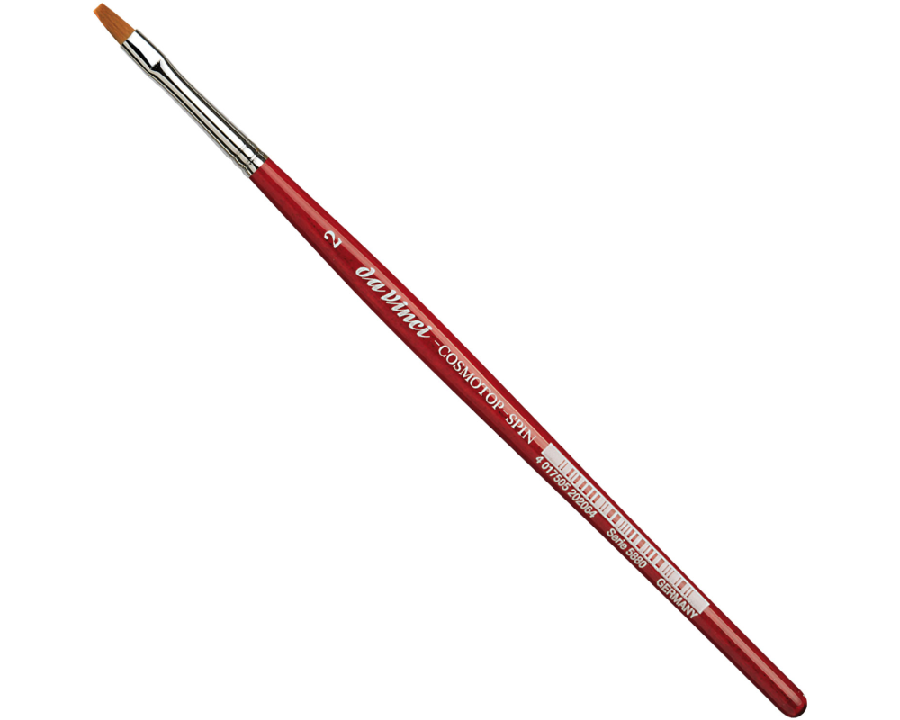 DA VINCI Flachpinsel Cosmotop Spin VA-5880_2 Grösse 2, Synthetik