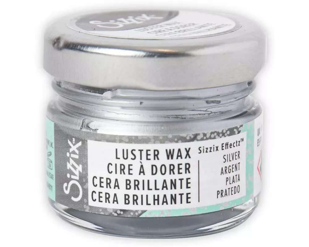 Sizzix Glanzwachs Silber 20 ml