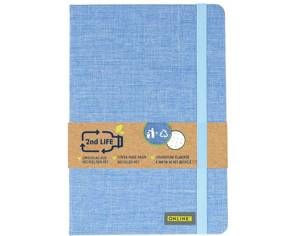 ONLINE Notizbuch 2nd Life A5 04071/6 96 Blatt, dots