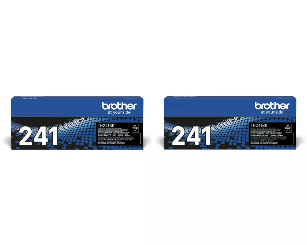 Brother Toner TN-241BK TWIN PACK Schwarz