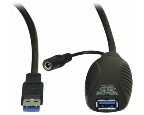 EATON TRIPPLITE USB, 3.0, SuperSpeed, Active, Extension, Repeater, Cable, A, M/F, 10M, 32,8ft