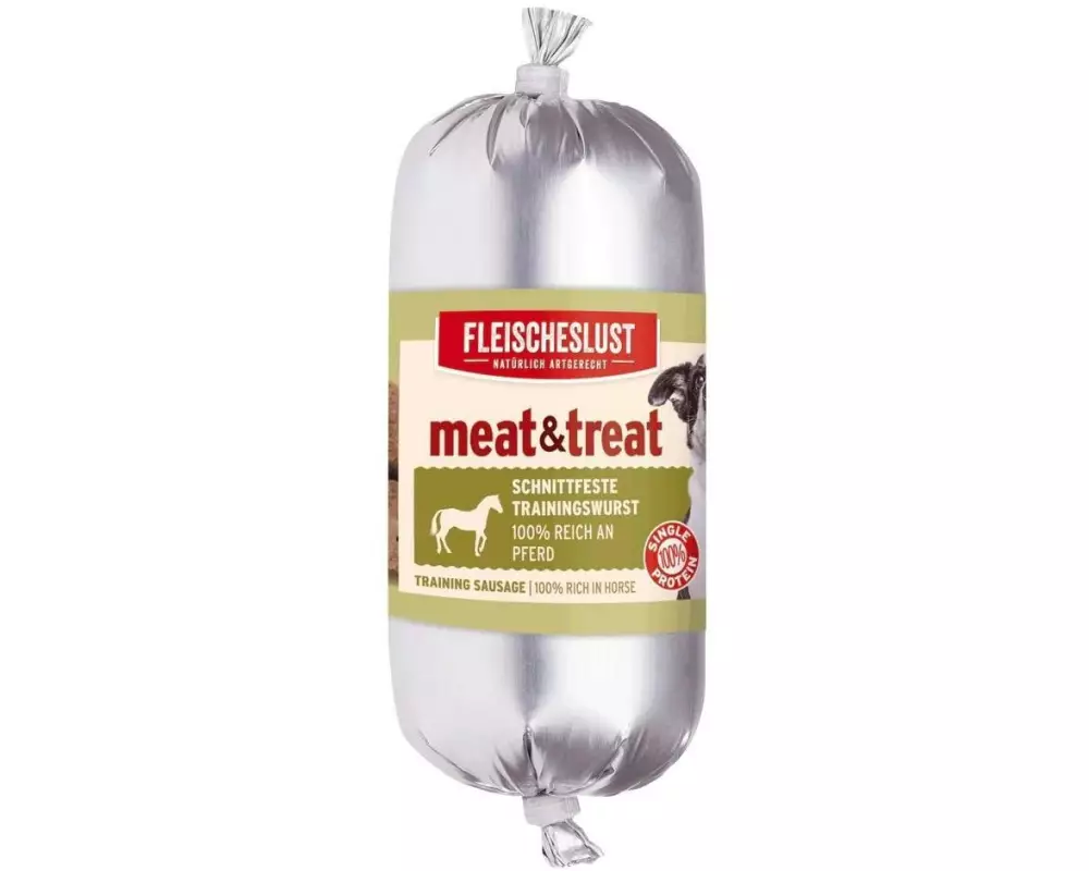 Fleischeslust Leckerli Meat & Treat Pferd, 200 g