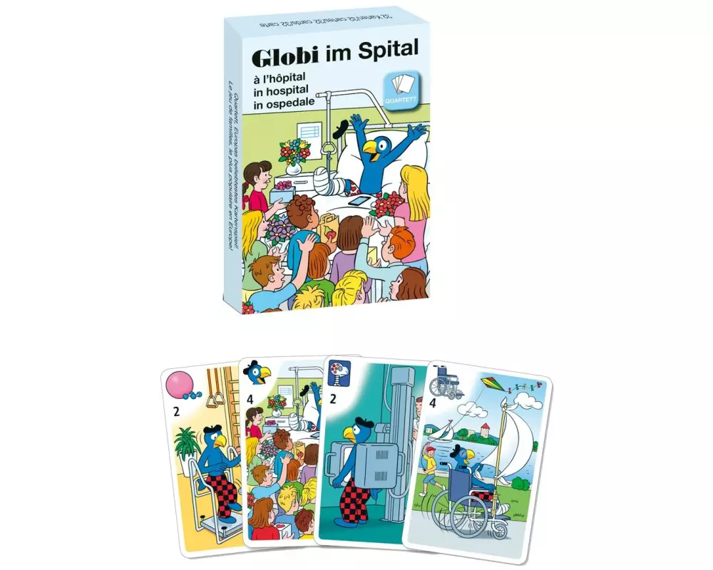 AGM Kinderspiel Quartett: Globi im Spital